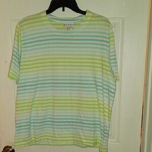 Dressbarn Kids Vibrant Striped Tee